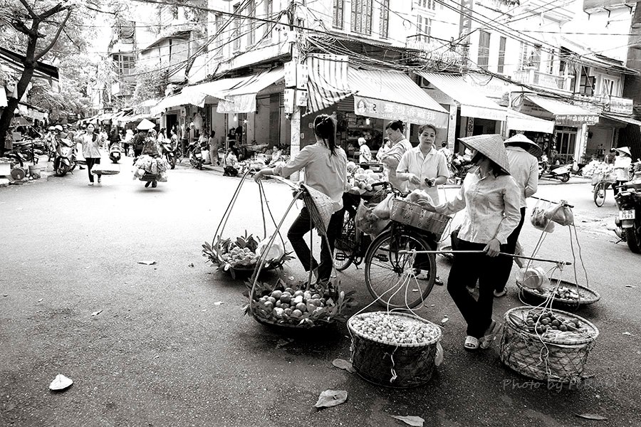 Mercato ad Hanoi